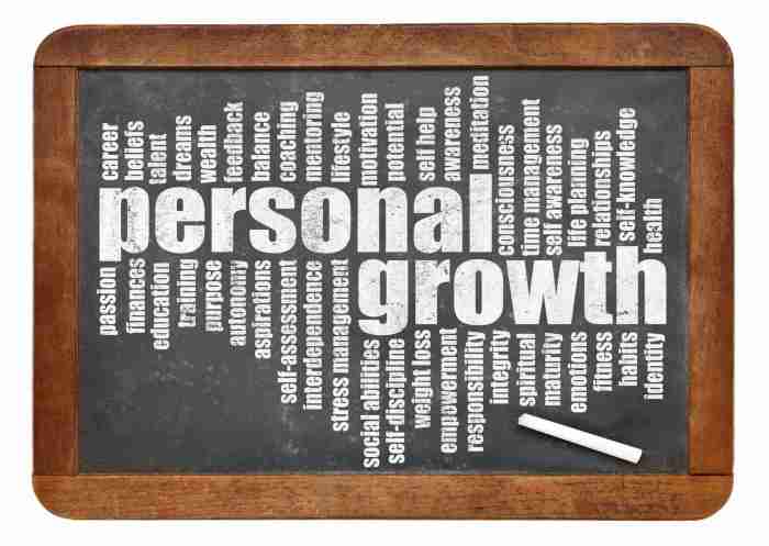 Personal growth strategies